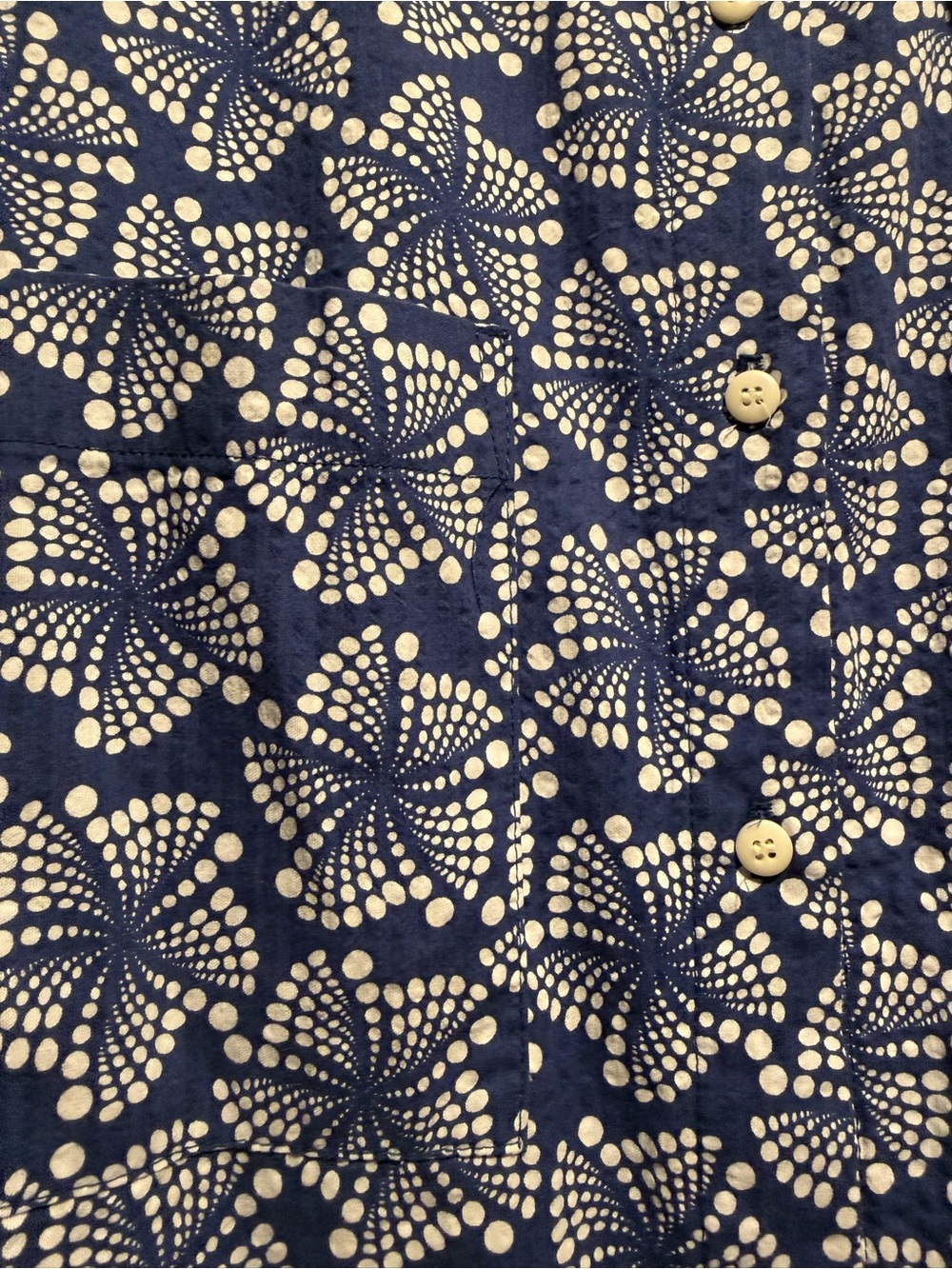 Samet (Ilana Kohn) Talia Mini Dress in Mandala Seersucker - Picture 11 of 13
